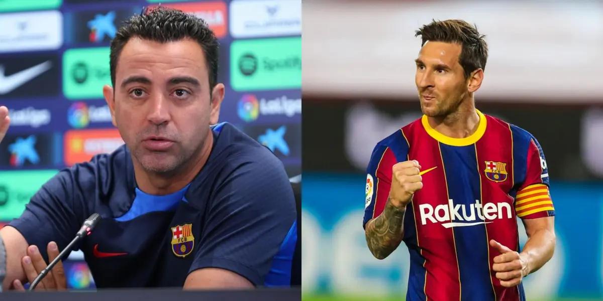 El entrenador español destapó como involucrará a la Pulga en su equipo.