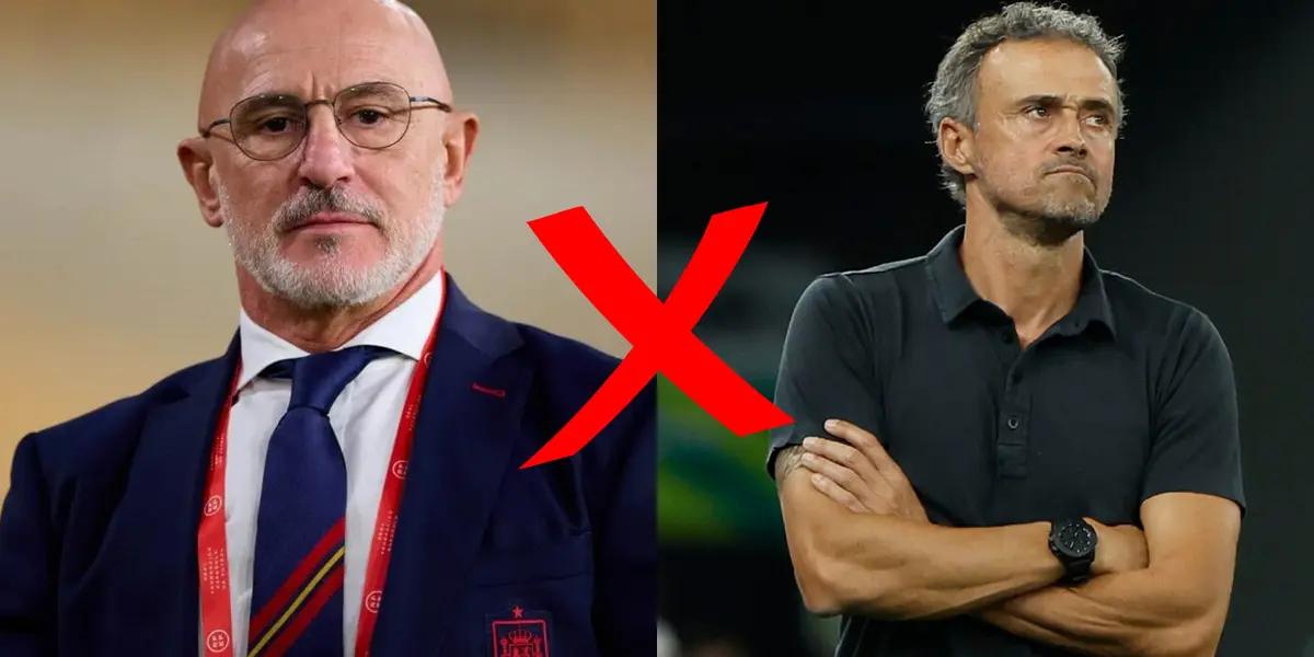 El entrenador español está siendo muy resistido por su trabajo.