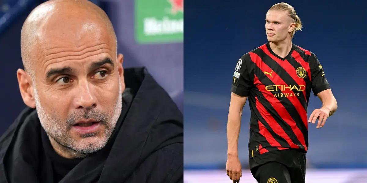 El entrenador español habló luego del partido sobre su delantero.