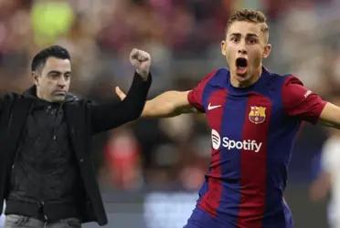 El entrenador español hizo referencia al juvenil que hizo su debut con el Barça.