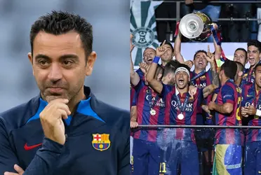 Sonríe Xavi, el crack del Barça que ganó la Champions y volverá a darle una mano