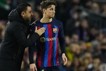 El entrenador español tomó la decisión en la primera parte sin dudar.