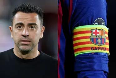 El entrenador español tuvo que designar un primer capitán ante las ausencias.