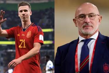 El entrenador español vivió el primer gol de sus dirigidos ante Noruega.