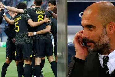 El entrenador ex Barcelona habló con una gran figura del París.