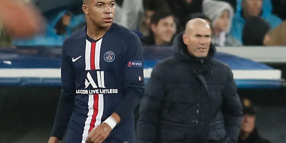 El entrenador francés se refirió a la posibilidad de dirigir al crack del PSG.