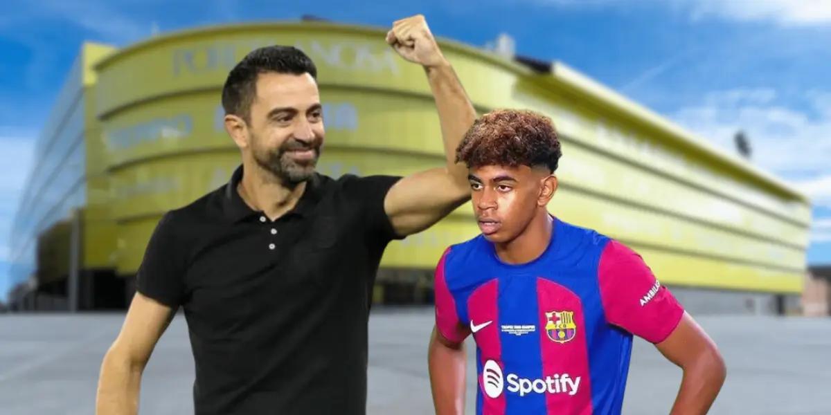 El entrenador habló en zona mixta para Movistar y realizó una gran comparación con la actualidad de la nueva estrella blaugrana.