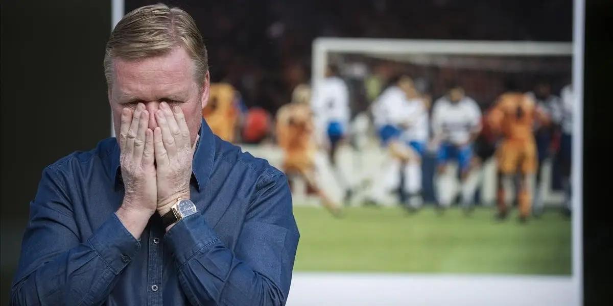 El entrenador holandés no encuentra el rumbo y el equipo no da señales de mejora.