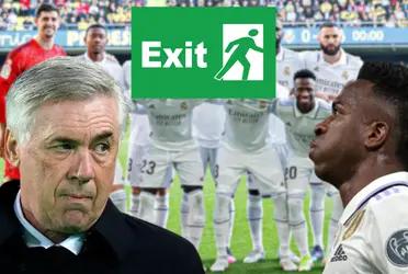 El entrenador italiano amenazó con irse de la Casa Blanca si Vini no cumple el reto.