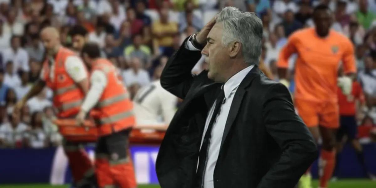 El entrenador italiano comenzó la temporada con muy malas noticias.