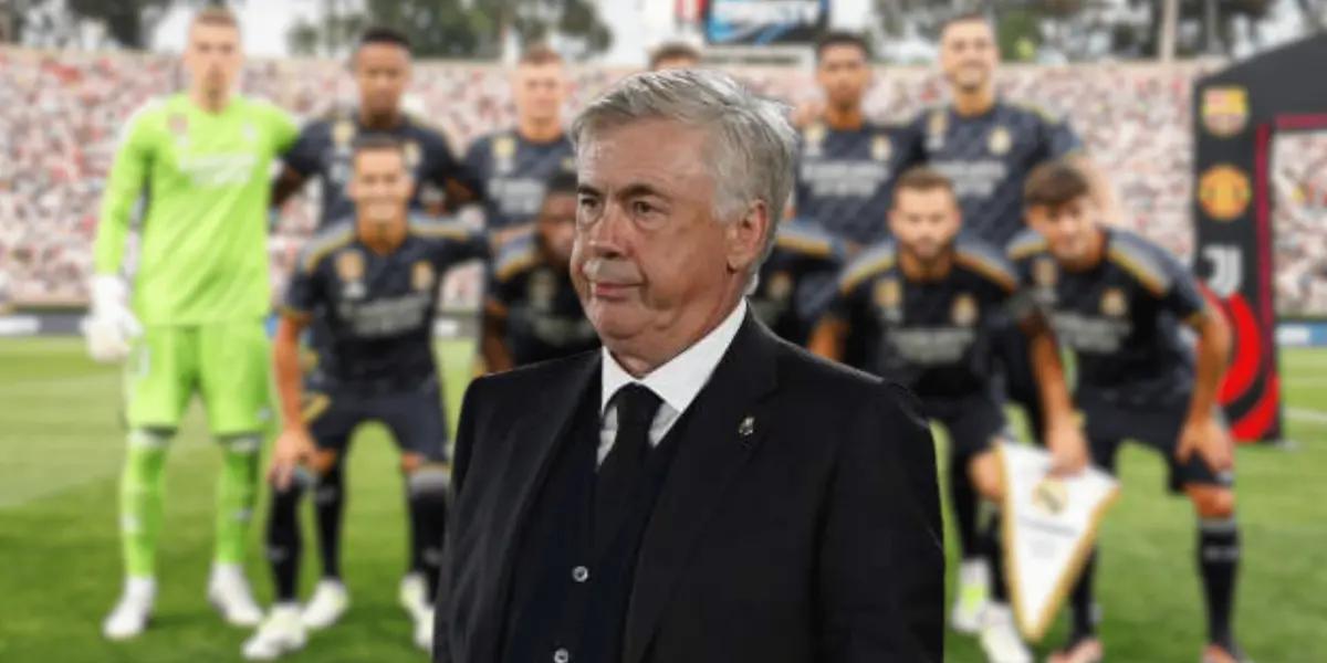 El entrenador italiano conoció otra mala noticia en la práctica merengue.