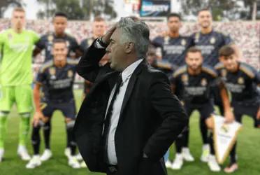 El entrenador italiano encontró responsables en la caída del Madrid.