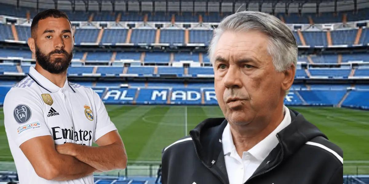 El entrenador italiano habló en la rueda de prensa sobre el francés.