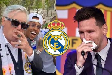 El entrenador italiano hizo historia e igualó a Messi, quien salió del Barcelona para jugar en el PSG