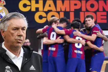 El entrenador italiano hizo referencia al desarrollo del Clásico.