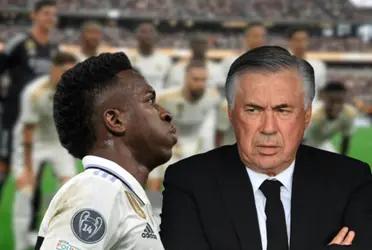 El entrenador italiano perderá mucho en el ataque con la ausencia de Vinicius.