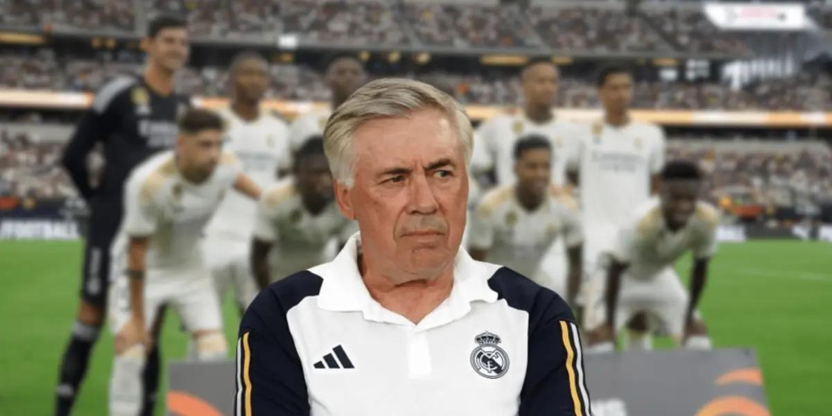 El entrenador italiano prepara los últimos detalles para el debut del Madrid.