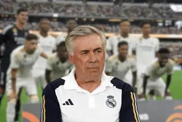 El entrenador italiano prepara los últimos detalles para el debut del Madrid.