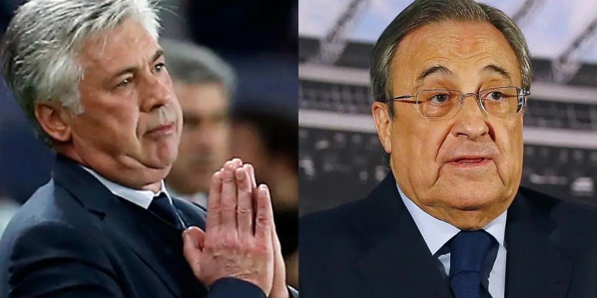 El entrenador italiano se comunicó con el presidente madridista.