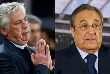 El entrenador italiano se comunicó con el presidente madridista.