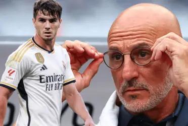 El entrenador de la selección absoluta ha confesado dónde quiere jugar el madrilista