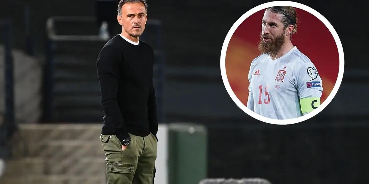 El entrenador de la Selección de Fútbol de España volvió a dar un mensaje claro respecto al futuro del defensor del París Saint-Germain.