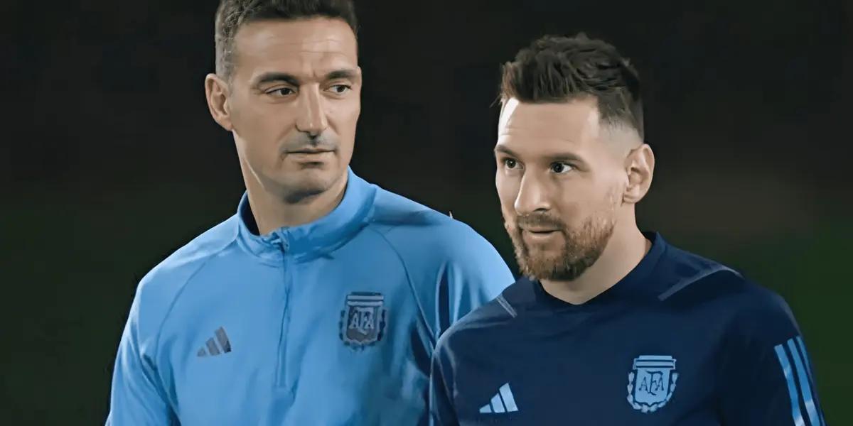 El entrenador Lionel Scaloni se refirió a si Messi será titular o no en los próximos encuentros