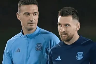 A horas del partido de Argentina, Scaloni reveló la situación de Messi