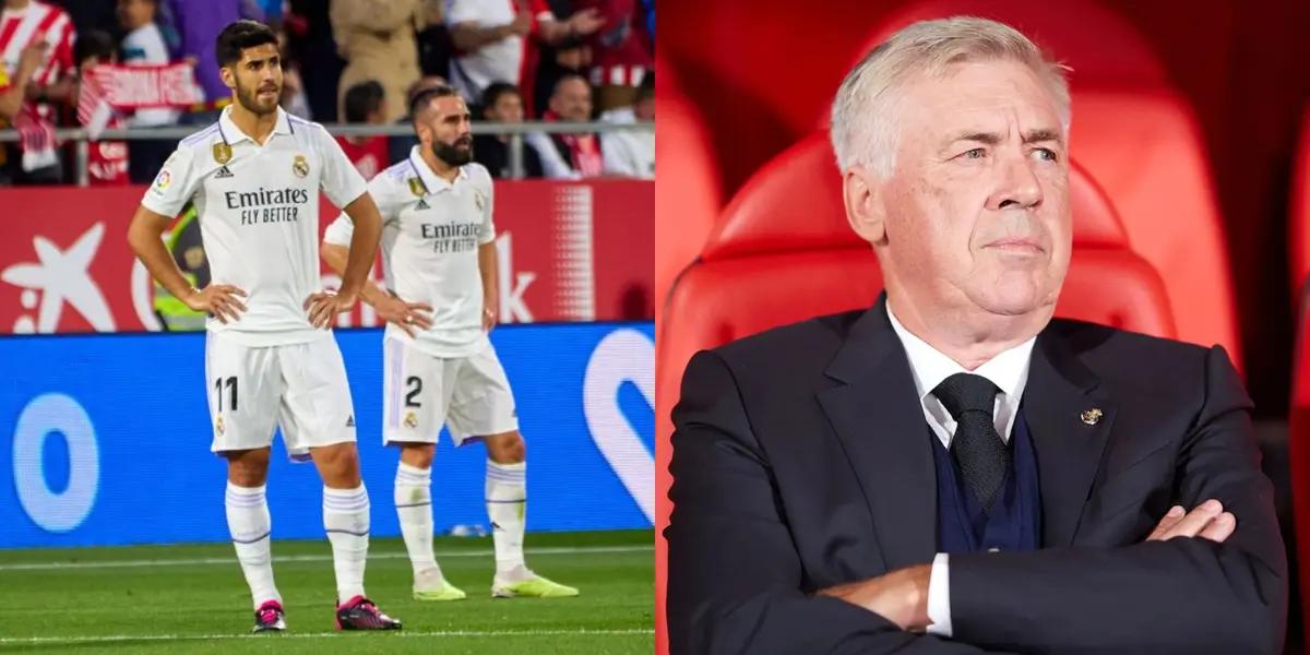 El entrenador merengue demostró todo su enojo en el banquillo.