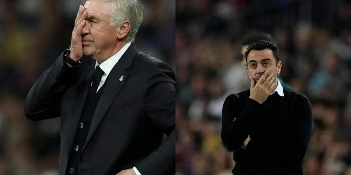 El entrenador merengue disparó contra el técnico del Barcelona.