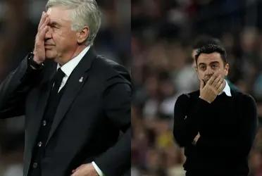 El entrenador merengue disparó contra el técnico del Barcelona.