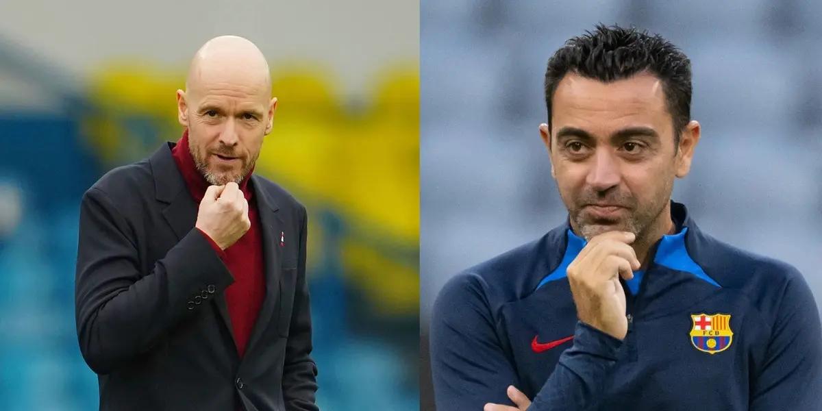 El entrenador neerlandés no quiere que Xavi analice a su defensor, pensando a futuro.