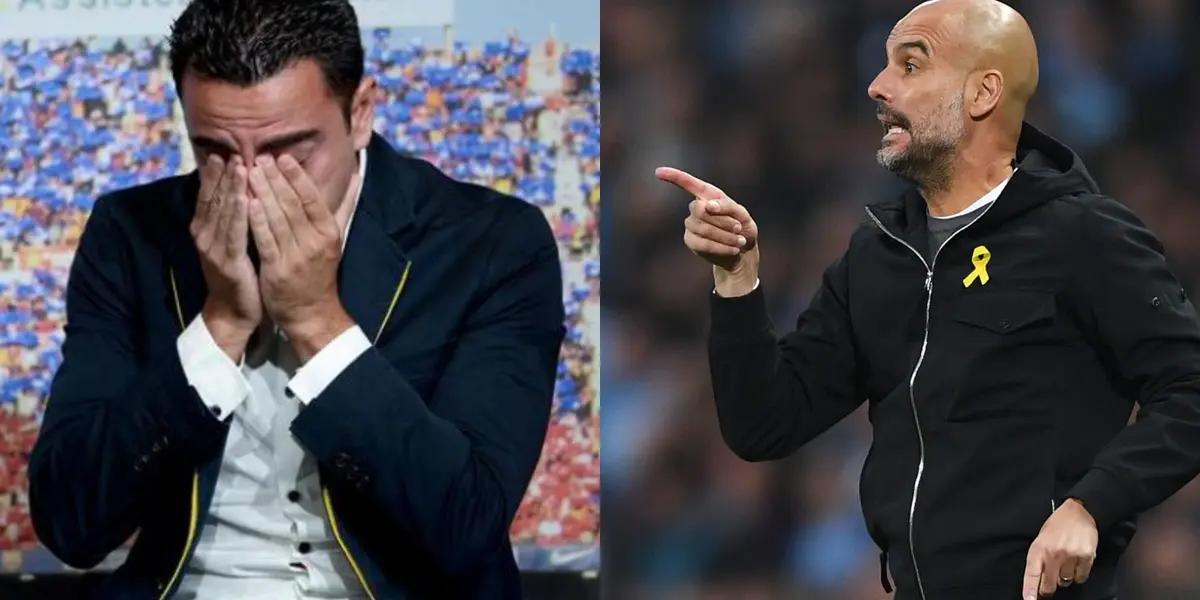 El entrenador que acaba de conseguir el triplete se refirió a la situación del Barça.