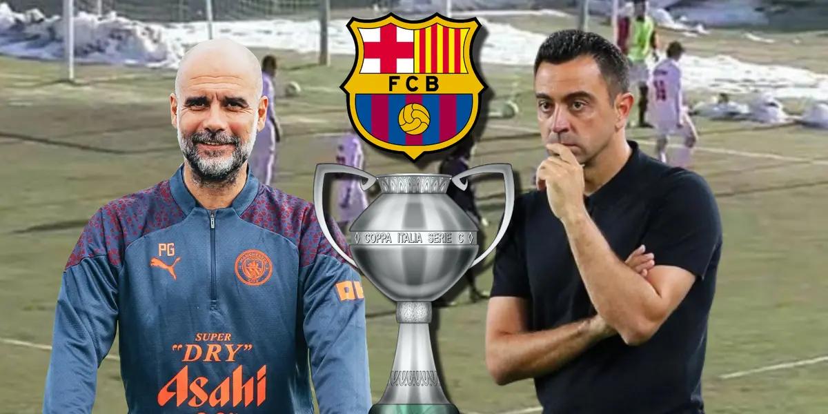 El entrenador que quiere el FC Barcelona, para reemplazar a Xavi Hernández, casi que no ha tenido protagonismo en Europa