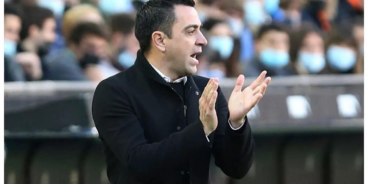 El entrenador se deshizo en elogios para un futbolista de su plantilla.