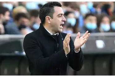 El entrenador se deshizo en elogios para un futbolista de su plantilla.