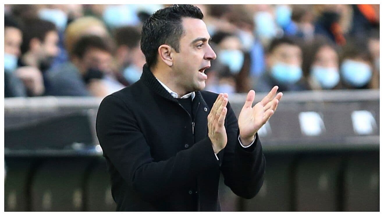 El entrenador se deshizo en elogios para un futbolista de su plantilla.