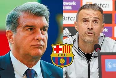 El entrenador se refirió a un futbolista del FC Barcelona, y dejó un enigmático mensaje que suena como un "palo" a la directiva culé, que todavía no define la renovación del jugador.