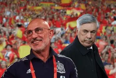 Lo sufrió Ancelotti y el Madrid, pero De la Fuente piensa en él para la Fecha FIFA