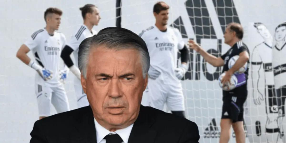 El entrenamiento de los dirigidos por Carlo Ancelotti tuvo polémica.