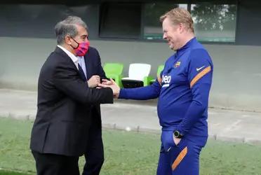 El equipo azulgrana no encuentra el camino, sigue perdiendo, por el parece que su situación no va a cambiar y para rematar, el presidente del club decide seguir teniendo a Ronald Koeman en el equipo a pesar de que los resultados no se dan y el Barcelona juega mal. En esta nota verás porque Joan Laporta decide continuar con el proyecto de Koeman y no destituirlo.