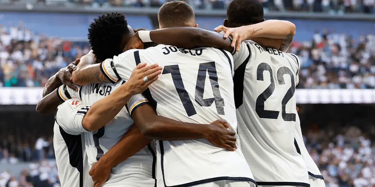 El equipo de Carlo Ancelotti logró una gran victoria ante Osasuna para continuar arriba en la clasificación