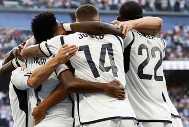 El equipo de Carlo Ancelotti logró una gran victoria ante Osasuna para continuar arriba en la clasificación