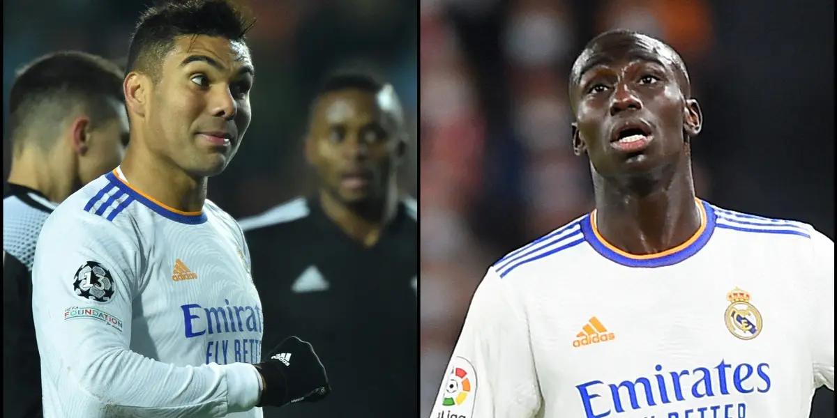 El equipo de Carlo Ancelotti pierde dos jugadores claves en su alineación titular. Tras sufrir sendas amonestaciones en la ida ante PSG, Casemiro y Medi se perderán la revancha del Santiago Bernabéu.