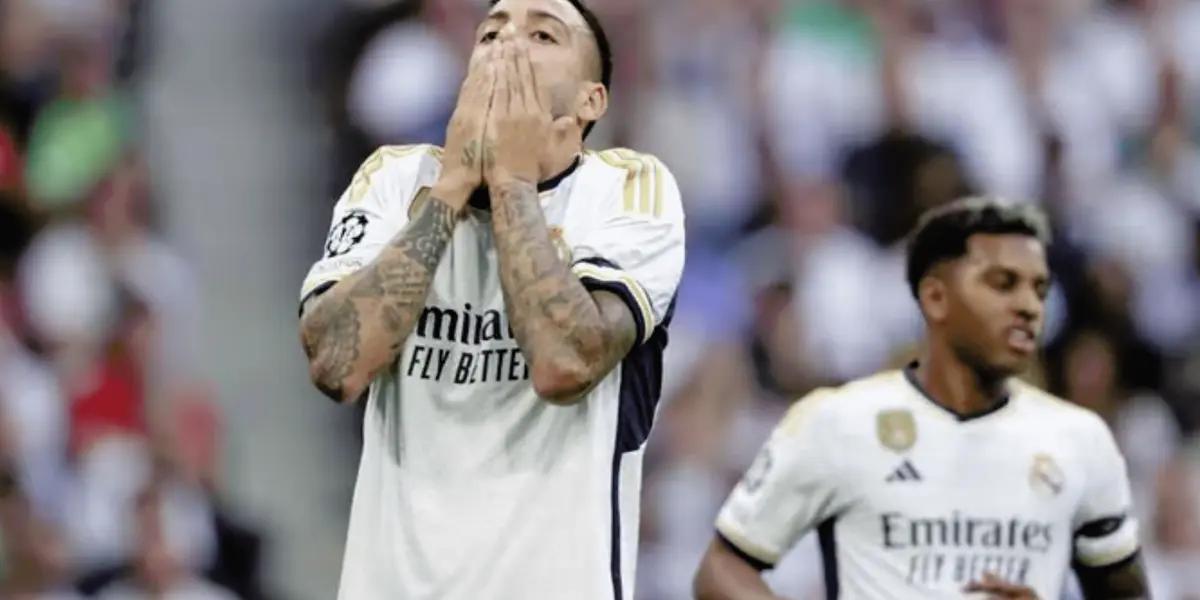 El equipo de Carlo Ancelotti se floreaba, pero Joselu pateó de forma lamentable su penal