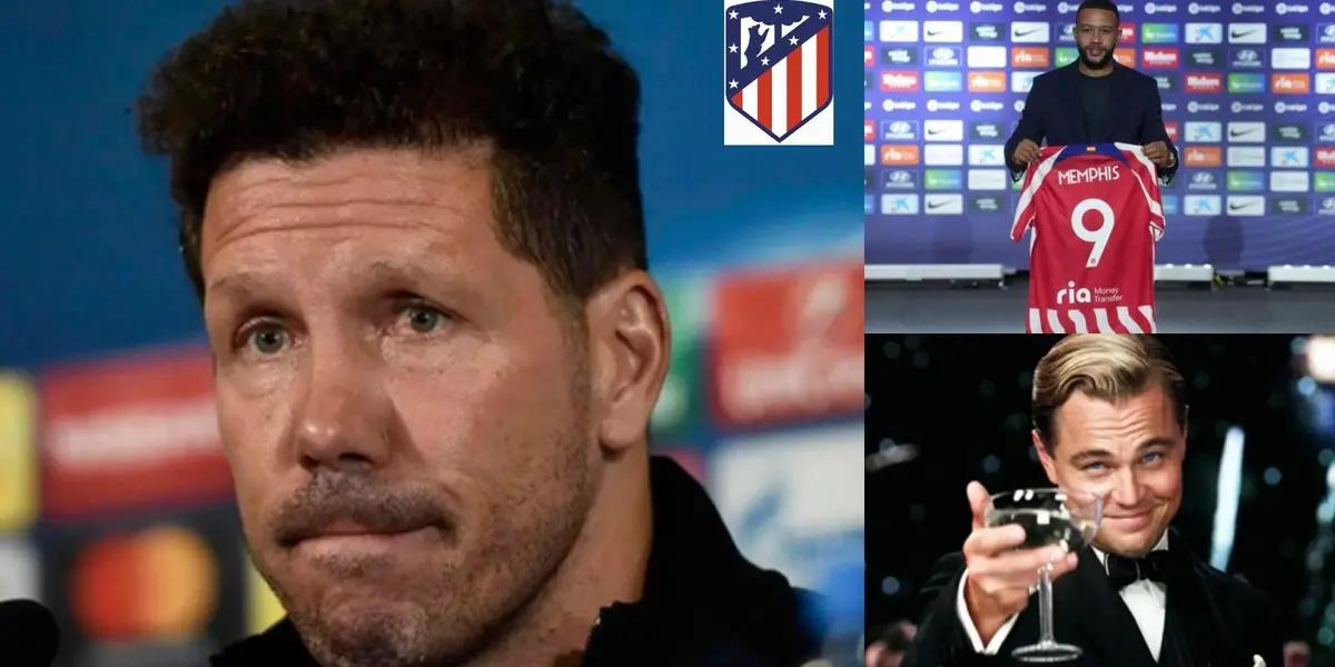 El equipo colchonero estrenó a su nuevo delantero frente al Valladolid.