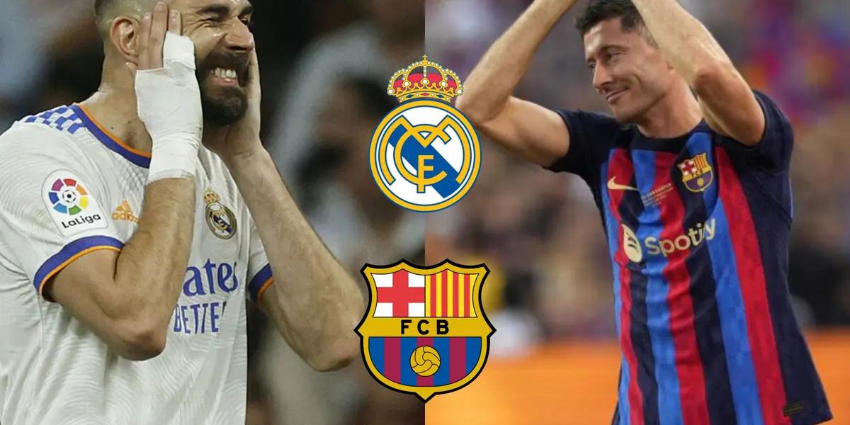 El equipo culé está dando un show en la final del trofeo Joan Gamper y el delantero polaco es la gran figura del encuentro.