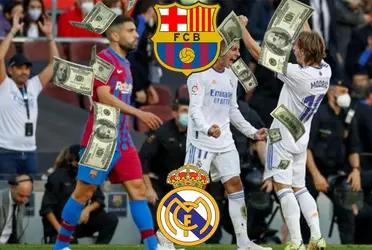 El equipo culé está sumido en una enorme crisis económica, mientras el Real Madrid es una máquina de generar dinero.
