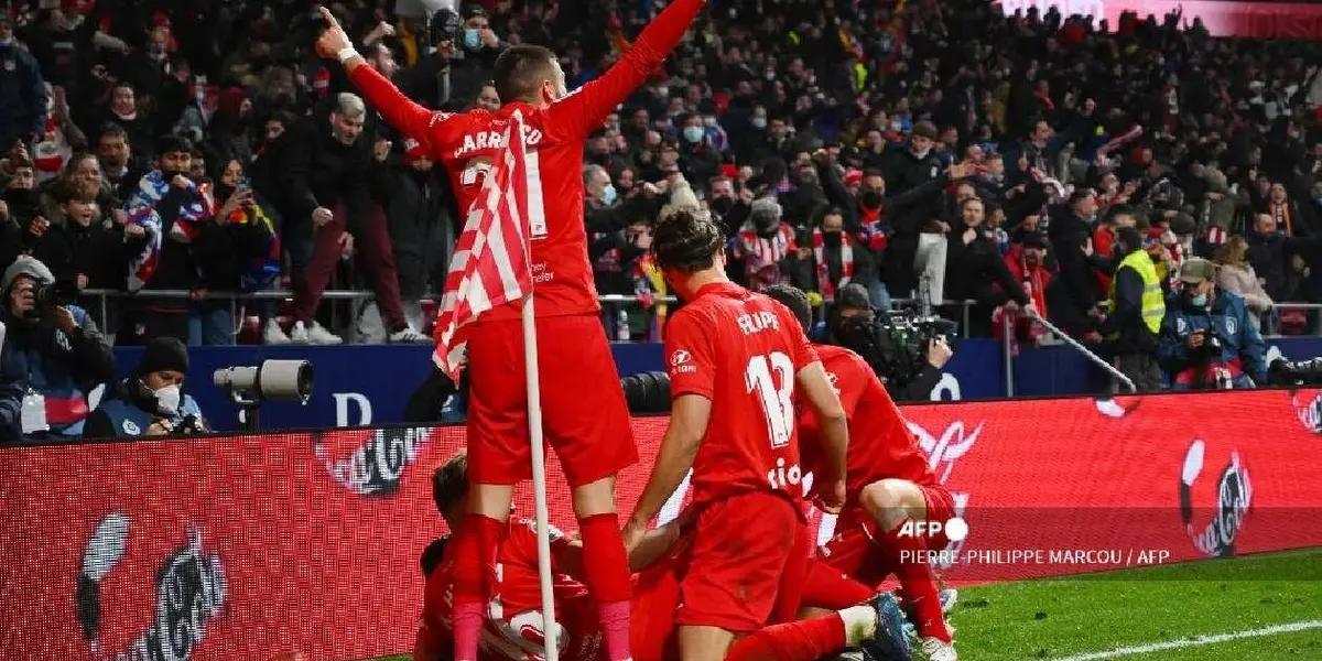 El equipo de Diego Pablo simeone logró lo imposible y pudo romper un maleficio de un siglo al poder revertir un resultado llegando al final del tiempo reglamentario cayendo parcialmente. Milagro