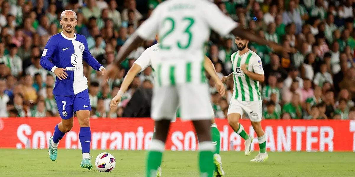 El equipo de Diego Simeone no pudo repetir lo hecho en la primera jornada y se quedó con un punto en su visita al Betis.